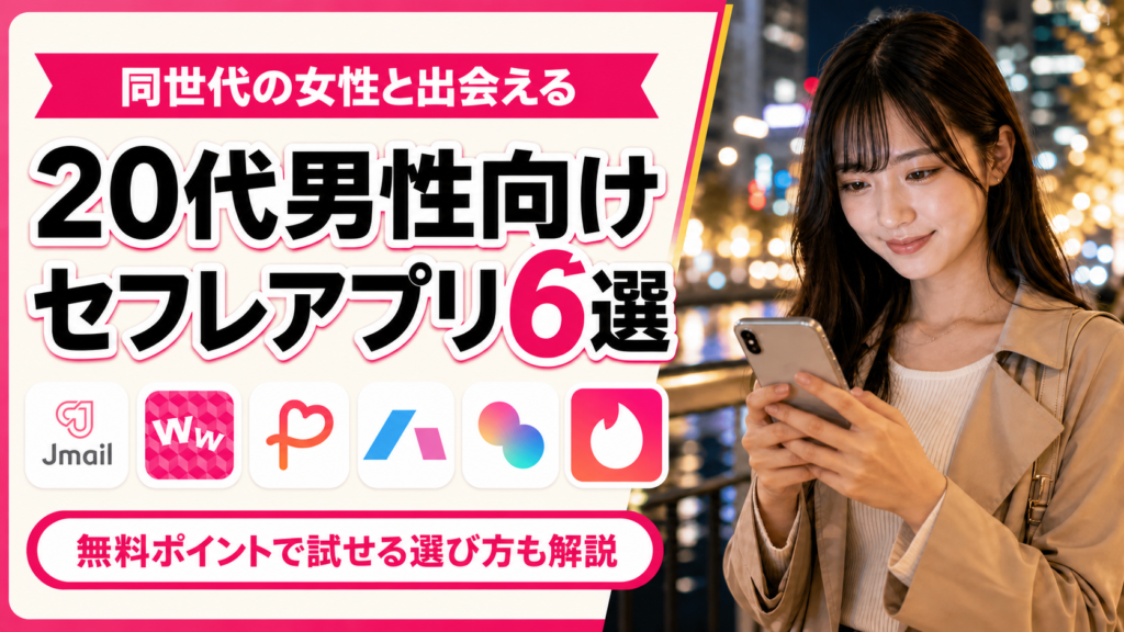 セフレアプリおすすめ6選